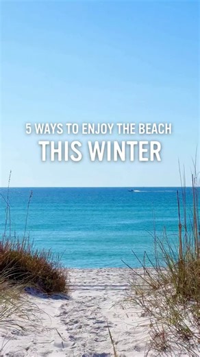 Pensacola, Florida on Instagram: "We’re proud to be winter-at-the-beach believers! 💙🧣 Cooler temps, fewer crowds, unbeatable shelling, and endless reasons to bundle up and enjoy the shoreline. #TheWayToBeach #ExperiencePcola #LoveFl"