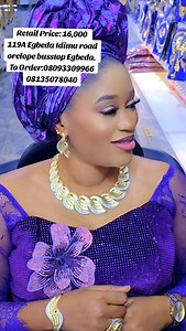 STORE ADDRESS 119A EGBEDA IDIMU ROAD ORELOPE BUSSTOP EGBEDA LAGOS. WhatsApp: 08093309966 WhatsApp: 08135078040 WhatsApp: 08108515708 PLEASE USE ONLY ONE LINE FOR EASE OF TRANSACTION RETAIL PRICE: 16,000 WHOLESALE PRICE: LINK IN BIO TO JOIN OUR WHOLESALE CHANNEL ON TELEGRAM (MINIMUM FIRST PURCHASE IS 20 DESIGNS OF YOUR CHOICE) DELIVERY DURATION LAGOS: 1- 2 WORKING DAYS OUTSIDE LAGOS: 2-5 WORKING DAYS OUTSIDE NIGERIA: 4-10 WORKING DAYS WE DELIVER WORLDWIDE | exquisitewhosale
