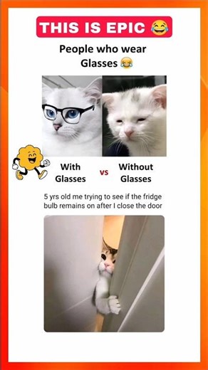 People Who Wear Glasses – The World With vs Without Them! 👓😵 #viral #shorts #funny #tiktokeffects