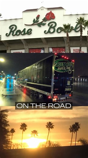 Our semi departed in the pre-dawn hours this morning and is now bound for Pasadena! Safe travels to Jay and Manny, our dynamic driving duo! | Greendale High School Band