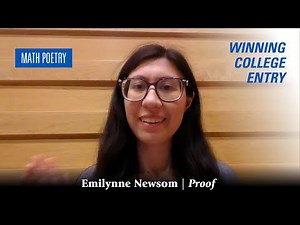 2025 Math Poetry Contest Winner (College), "Proof"