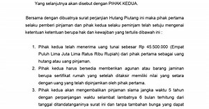 SURAT PERJANJIAN HUTANG PIUTANG.docx