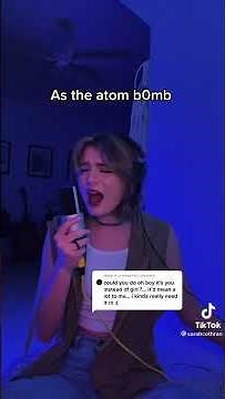 Oh boy it’s youuuu that I lie with as the atom bomb locks in