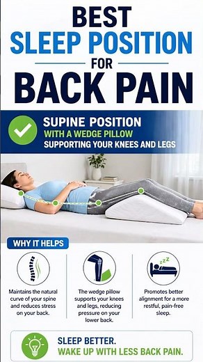 Lower Back Pain at Night? Try This Pillow Trick