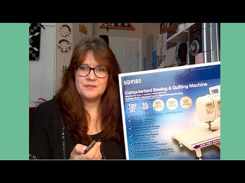 My sewing machine. Brother SQ9185