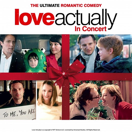 The seasonal romcom you all know and love will be touring the UK this winter season. Come and experience Love Actually In Concert with a full orchestra performing its soundtrack live to picture. Tickets are now on General Sale! | Senbla Live Events