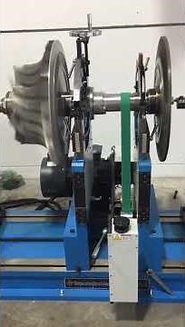 Balancing machine for Marine turbo