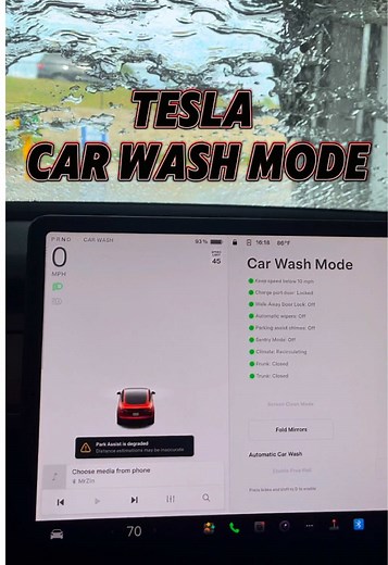 Activate Car Wash Mode on Your Tesla for a Seamless Clean