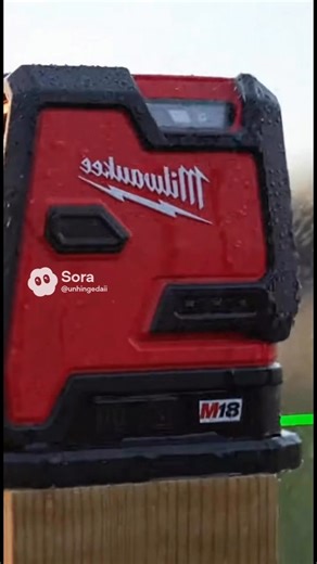 Fence line laser #milwaukee #fence | Unhinged AI