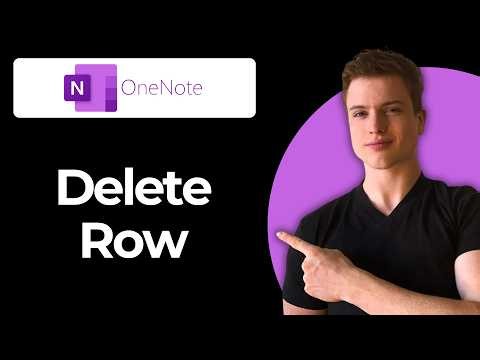 How To Delete A Table Row Or Column In OneNote (Full Guide)