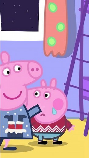 George, Don't Cry At Christmas! 🐷🎵🎄🎅 #peppapig #kidssongs #cartoon #fingerfamily #christmassongs