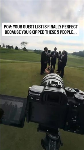 POV: YOUR GUEST LIST IS FINALLY PERFECT BECAUSE YOU SKIPPED THESE 5 PEOPLE...