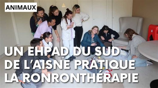 De la ronronthérapie à la résidence pour personnes âgées de Brasles