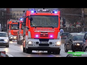 [BIG BLUELIGHT & SIREN SHOW] - STUTTGART - (Feuerwehr, DRK, Polizei) + PRESSLUFTKONZERTE - [A]