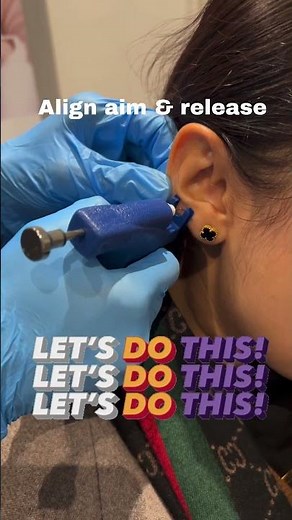 Double the sparkle: popular double/stacked ear piercings #earspiercing #piercings #lippiercing