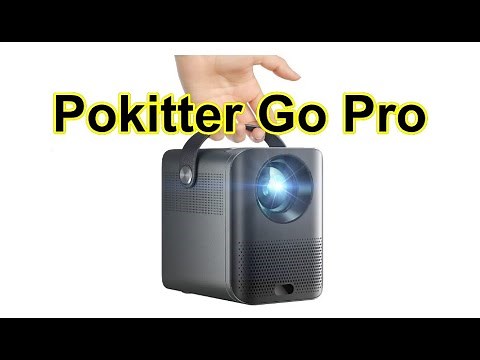 Pokitter Go Pro Portable Projector Native 1080p 4K Supported✔️What's features highlight?
