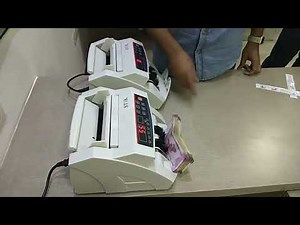 SToK ST-MC01 with External Display | Loose Note Counting Machine | UV/MG/IR Fake Note Detection