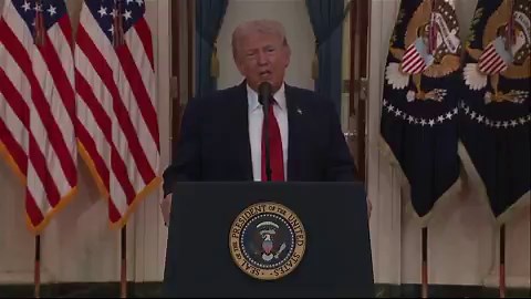 .@POTUS: In one year, we have taken a dead and crippled country and made it the hottest country anywhere in the world, with no inflation, record-setting investment into the United States, and the highest stock market ever. It all positioned us to get rid of a cancer that has long simmered—it’s known as a nuclear Iran, and they didn’t know what was coming.