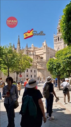 📍SEVILLE 🇪🇦 Walk in Europe’s Most Beautiful City #travel #4k #walkingtour #spain