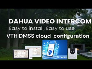 Dahua Video Intercoms VTH2621GW P DMSS mobile APP configurtaion.KTP03 Intercom cloud P2P DMSS adding