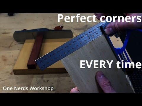 Perfect corners every time | Improve your work using a shooting board