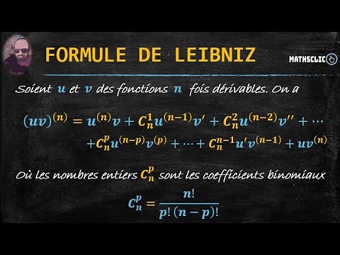 FONCTIONS D'UNE VARIABLE RÉELLE : FORMULE DE LEIBNIZ