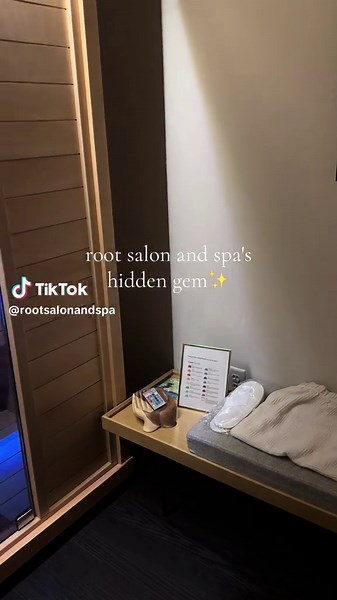 little hidden gem in the spa🤭 get your first 15 minutes FREE with your first spa appointment!🤍 #spa #sauna #salon #salonlife #fyp