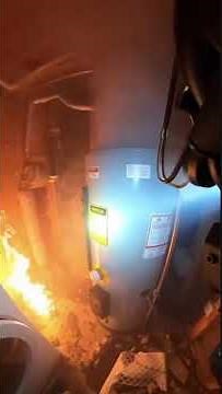 Water Heater EXPLODES During House Fire 😳🔥