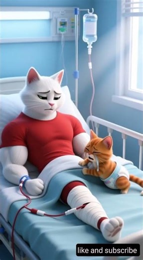 “Muscle Cat Gets a Robotic Leg from Spiderman 😢💪 | Heartwarming 3D Cartoon” #unitedstates #cartoon