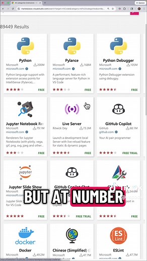 Discover the Most Downloaded VS Code Extension Ever