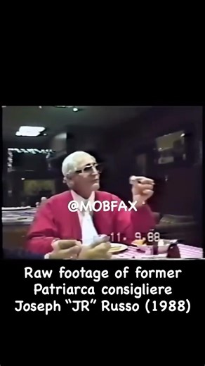 Footage of former Patriarca consigliere JR Russo (1988)
