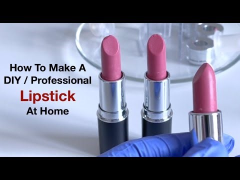 How To Make A DIY Professional Lipstick At Home