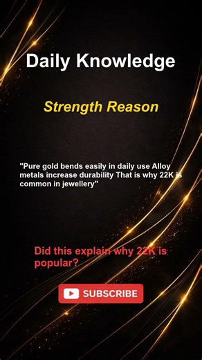 Day-33: Why Jewellers Add Other Metals | Gold Silver Knowledge #shorts