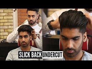 Mens Slick Back Undercut Hairstyle & Haircut Tutorial + Beard Trim Mens Hair 2026