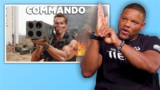 Retired Green Beret David Harris rates portrayals of explosions in movies and TV shows. He looks at how RPGs are employed in "Black Hawk Down," starring Josh Hartnett, Ewan McGregor, and Eric Bana; "Tropic Thunder," starring Ben Stiller, Robert Downey Jr., and Jack Black; and "White House Down," starring Jamie Foxx, Channing Tatum, and Maggie Gyllenhaal. He discusses the different ways to launch grenades in "Extraction II," starring Chris Hemsworth and Idris Elba; and "RRR," starring Ram Charan 