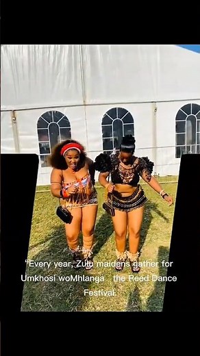 The Beauty of Umkhosi woMhlanga- The Reed festival #zulu #traditionalattire #shortsfeeds