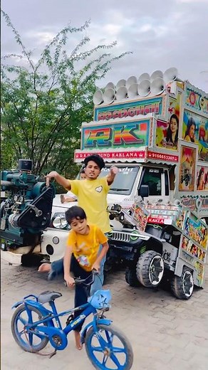 Remote Control Mini DJ Truck RK Style !! Mini Dj Setup !! #dj #rkdj #djsetup #gadiwaladj #minidj