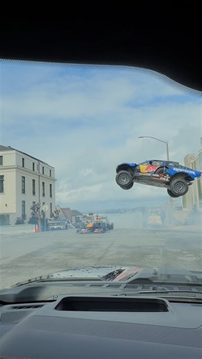normal morning? not in San Francisco… 👀 Next stop: Red Bull Showrun San Francisco — Saturday, Feb 21, 1-4pm PST at Marina Green. Presented by Ford Racing 🤝 | Red Bull