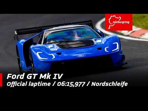 ALL‑NEW Ford GT Mk IV- Fastest American Car at the Green Hell!