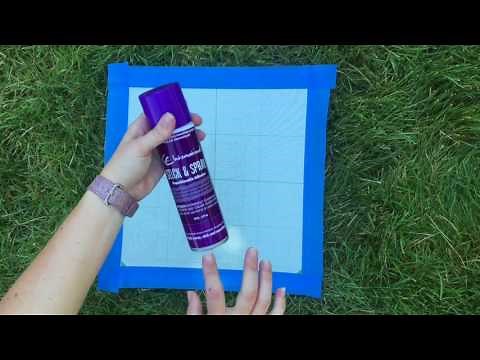 Tutorial: How to restick your Cricut mat