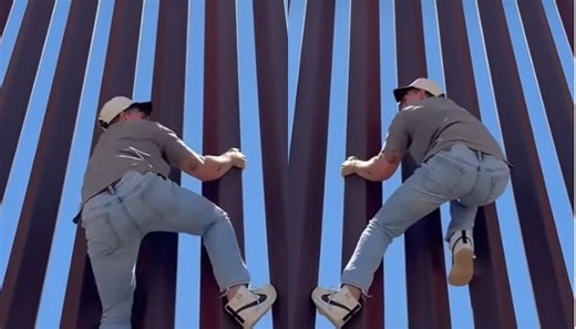 Influencer's viral video of US border wall climb challenge - Here's fact check