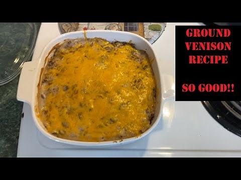 GROUND VENISON RECIPE TO DIE FOR, SIMPLE AND EASY MEALS USEING YOUR GOUND VENISON OR GROUND BEEF