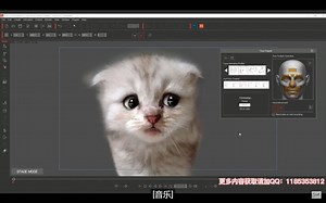 二维动画cartoon animaror4变形头部可以让照片动起来-学习动画必备软件-动画短片神器