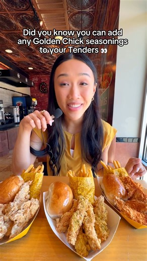 Love our Tenders? Give 'em an upgrade! Try them with Lemon Pepper & Spicy Pickle— for a limited time only or Lotta Zing seasoning and put a fresh twist on your favorite order. 🍋🥒🌶️ Drop your go-to seasoning in the comments! | Golden Chick