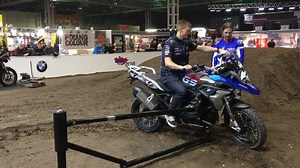 7.9K views · 103 reactions | Have you ever seen a British Superbike Championship rider as happy as Christian Iddon to be riding an R 1200 GS Rallye with just the clutch? Come chat to Iddon, the Off Road Skills team and the rest of the BMW Motorrad team at Motorcycle Live tomorrow. | BMW Motorrad UK | Facebook