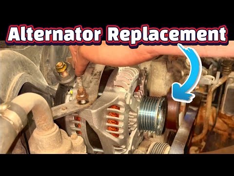 Ford F150 Alternator Replacement 5.4 Triton 2009 - 2010 How To