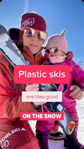 79K views · 290 reactions | Plastic skis are a fantastic way for...