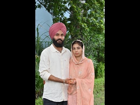 Simran jeet kaur and Angrej singh Jago Gurnam photo studio Bilaspur9837423255