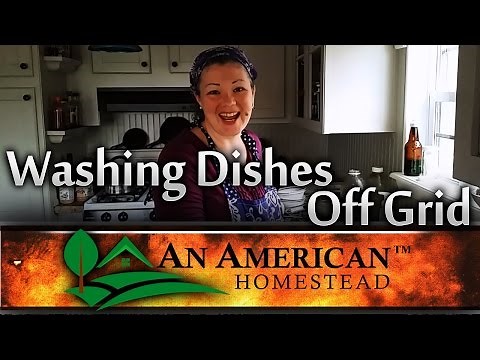 Washing Dishes Off Grid