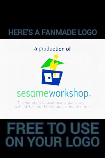 Sesame Workshop Logo Alternative (2007-2011) #nostalgia #alpha #childrenstv